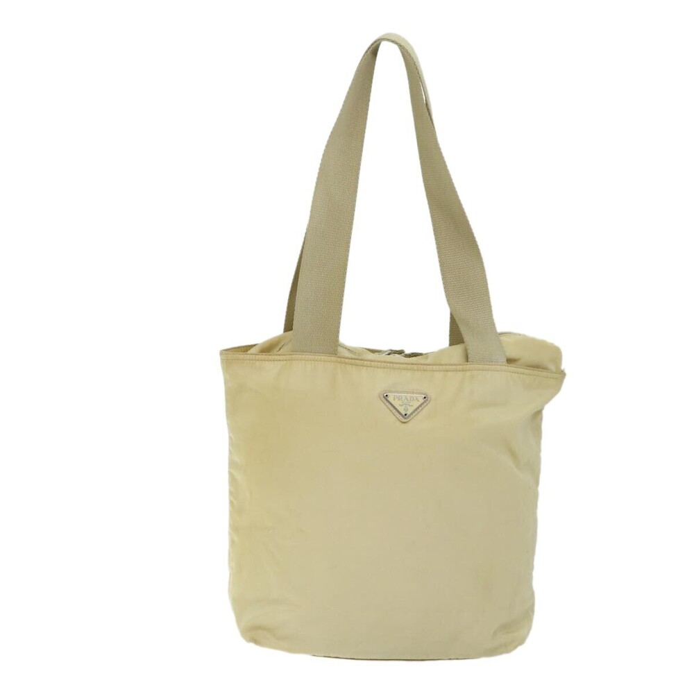 Prada Vintage Zip Tote Tessuto Small